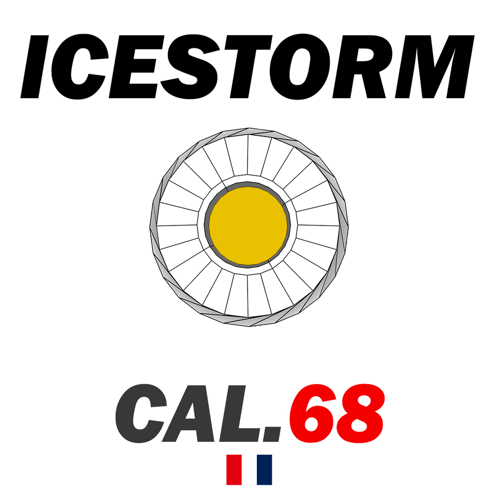 ICESTORM : munition Cal.68 - Tête creuse