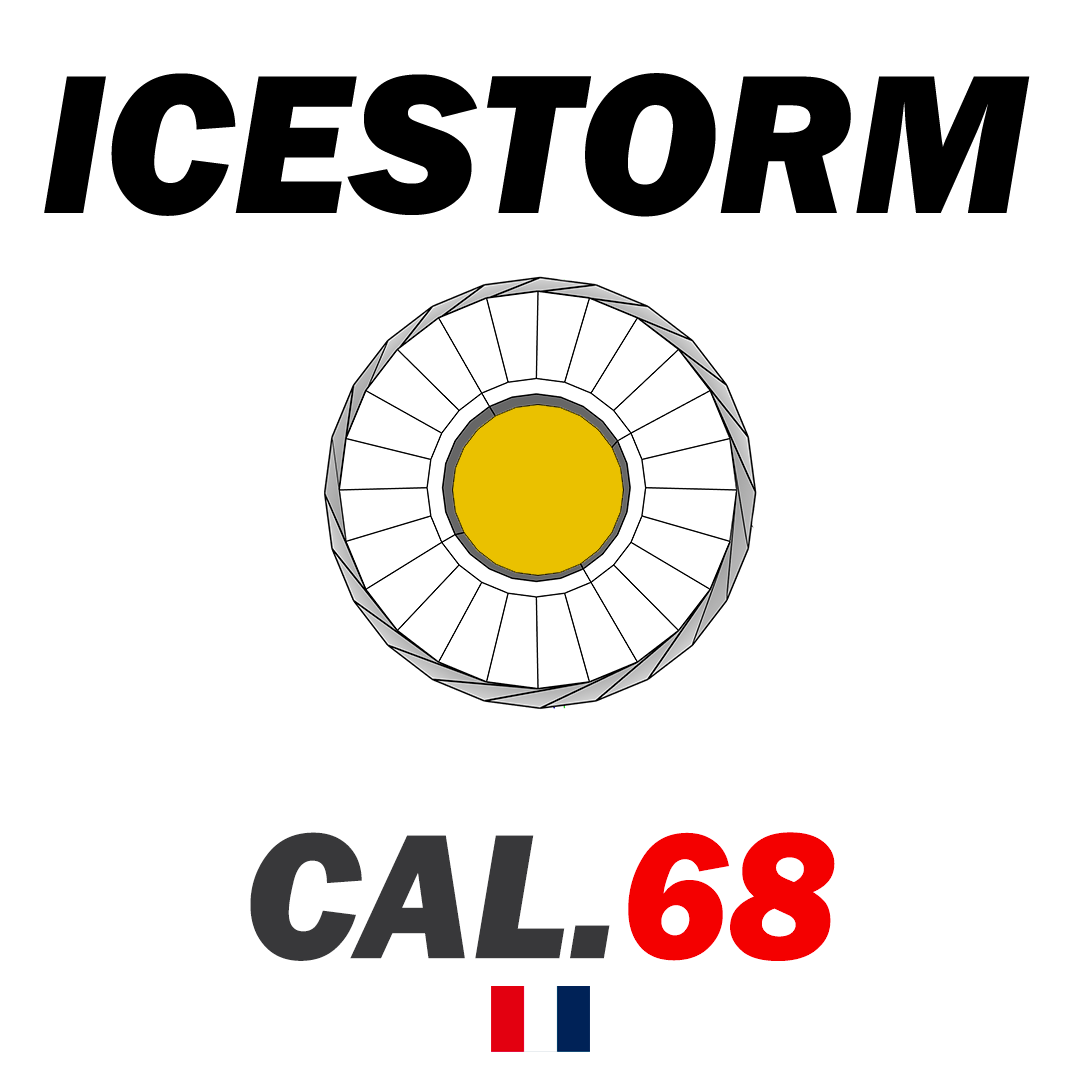 ICESTORM : munition Cal.68 - Tête creuse