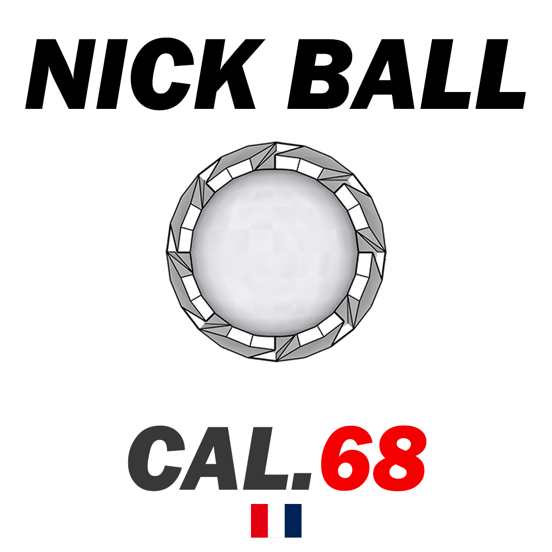 NICK BALL : munition Cal.68 - 12mm