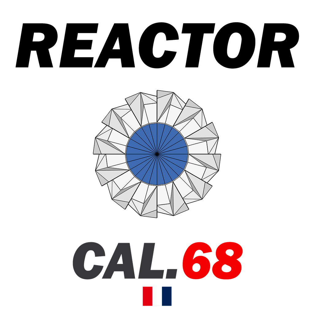 REACTOR : munition Cal.68 - Pointe 7mm